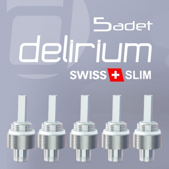 Delirium Swiss Slim İç Atomizer 5 Adet