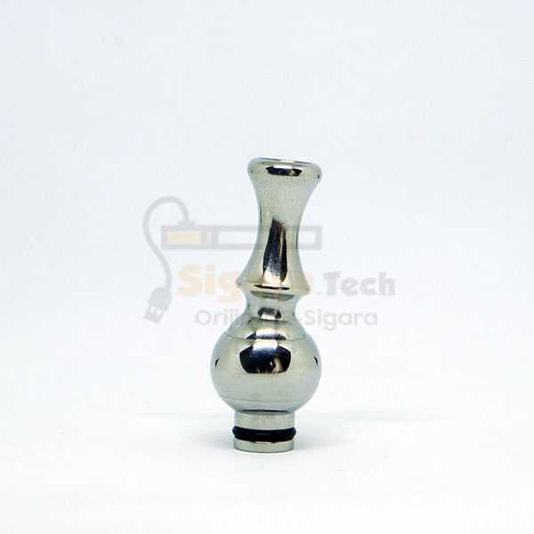360 Derece Dönebilen Çelik Drip Tip (510 Tip) - Görsel 3