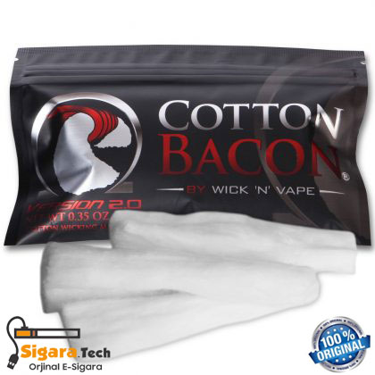 Wick 'N' Vape Cotton Bacon V2 Organik Pamuk - Görsel 3