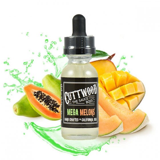 CuttWood Mega Melons 30ml Elektronik Sigara Likiti - Görsel 2