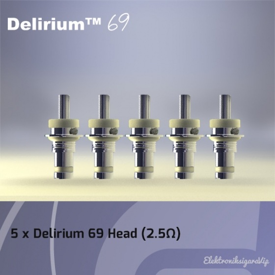 Delirium 69 Head İç Atomizer 5 Adet