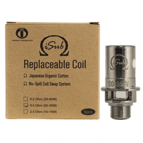 Innokin iSub Coil 5 Adet İç Atomizer - Görsel 2