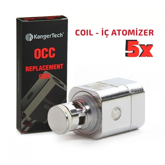 KangerTech OCC REPLACEMENT COIL Head İç Atomizer 5 Adet