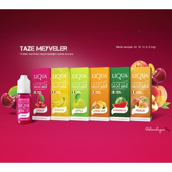 LiQua Strawberry 30ML Elektronik Sigara Likiti - Görsel 2