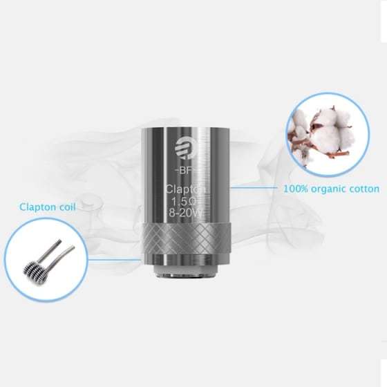 Joyetech BF Clapton 1.5ohm Coil İç Atomizer 5'li Paket - Görsel 4