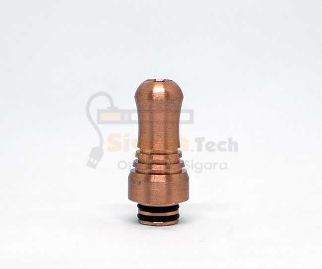 Orta Boy Tırtıklı Huni Şeklinde Alüminyum Drip Tip