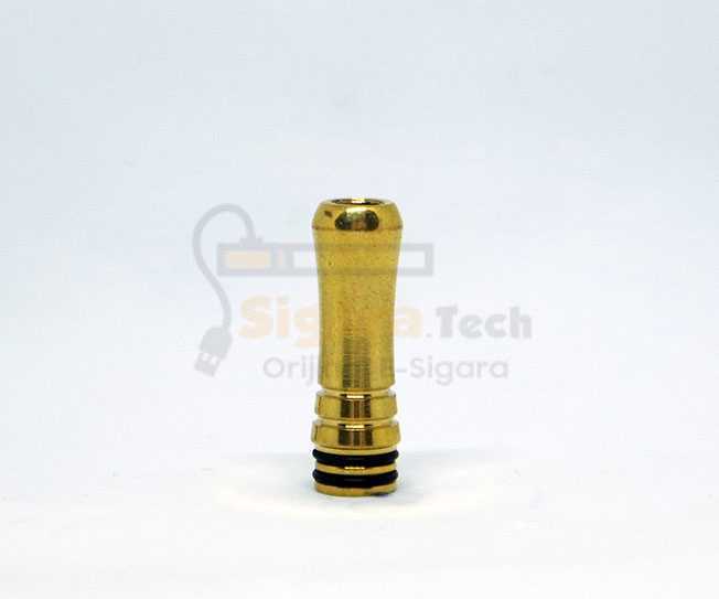 Orta Boy Tırtıklı Çelik Drip Tip