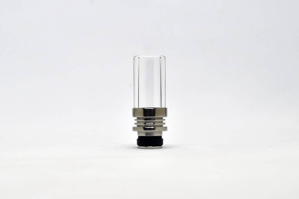 Orta Boy İnce Cam Metal Drip Tip