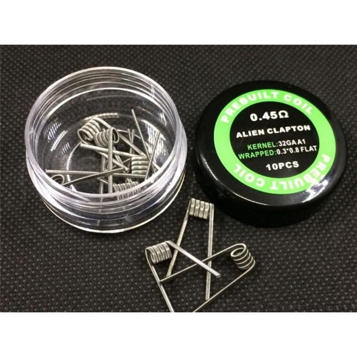 Alien Clapton Coil 0.45 Ohm 10'lu Paket - Görsel 2