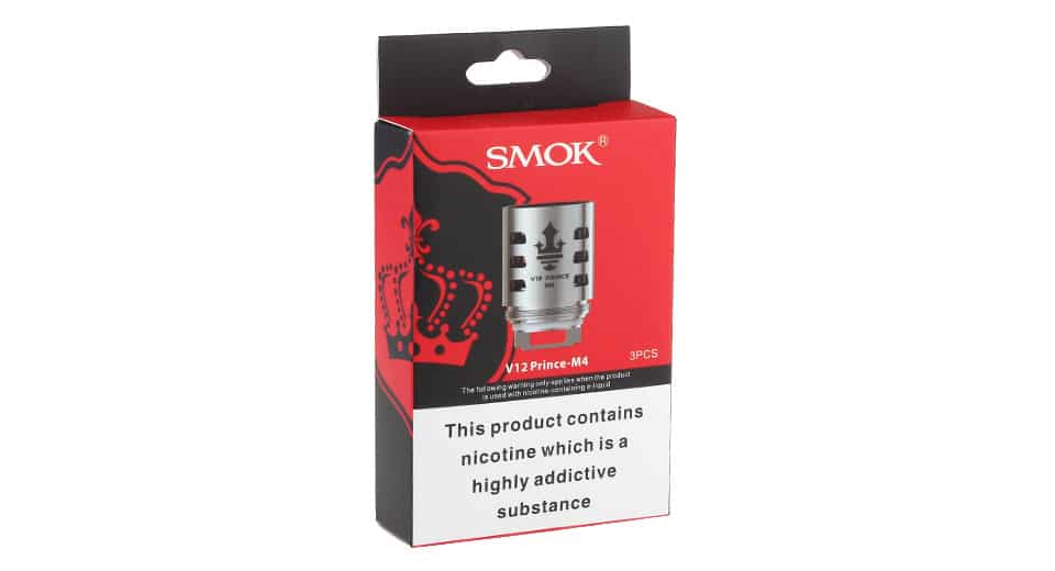 Smok V12 Prince M4 Coil 0.17ohm (3'lü paket)