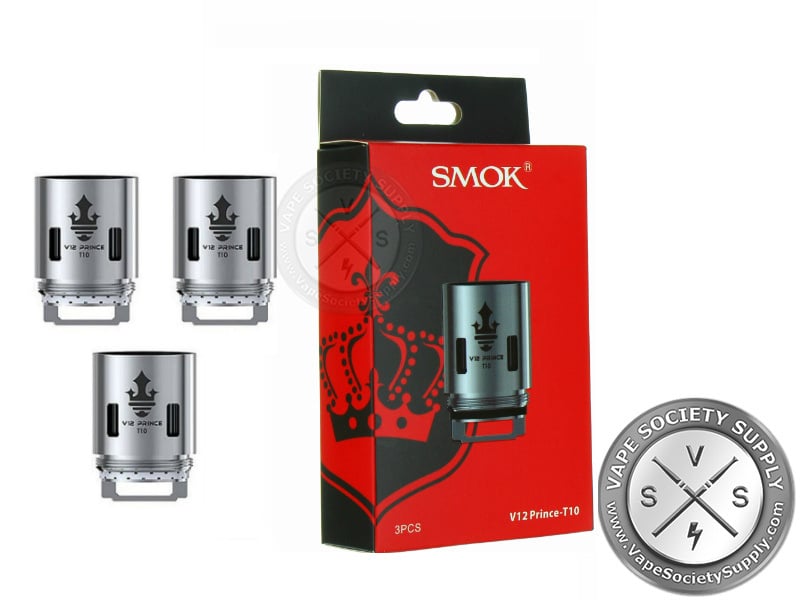 Smok V12 Prince T10 Coil 0.12ohm (3'lü paket) - Görsel 3