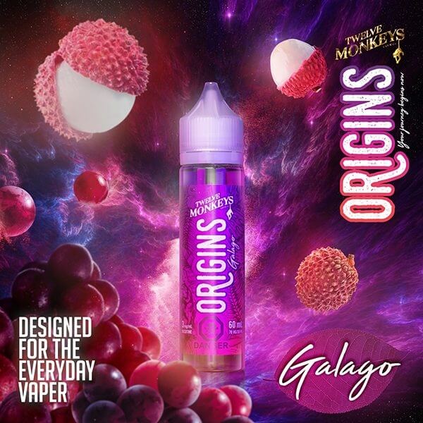 Twelve Monkeys - Galago 60ml Elektronik Sigara Likiti - Görsel 2