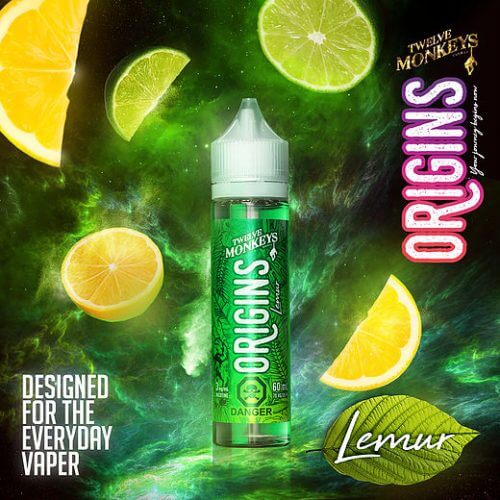 Twelve Monkeys - Lemur 60ml Elektronik Sigara Likiti - Görsel 3