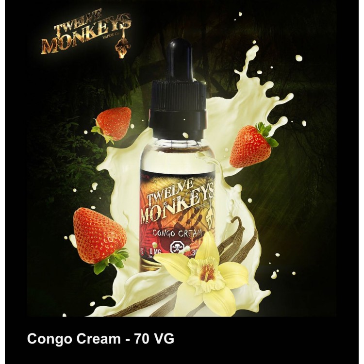 Twelve Monkeys - Congo Cream 60ml Elektronik Sigara Likiti - Görsel 2