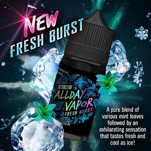 Allday Vapor Salt - Fresh Burst 30ml Likit - Görsel 2