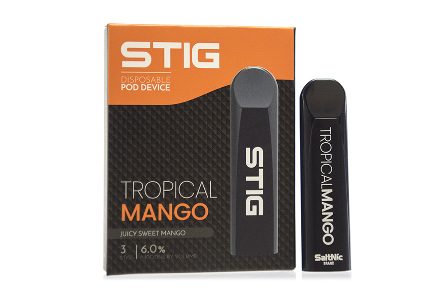 STIG Tek Kullanımlık Vape Cihazı – TROPICAL MANGO 20mg - Görsel 2