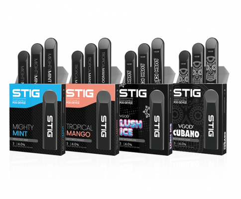 STIG Tek Kullanımlık Vape Cihazı – TROPICAL MANGO 20mg - Görsel 4