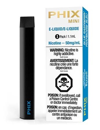 PHIX Mini BLUE RASPBERRY - Tek Kullanımlık