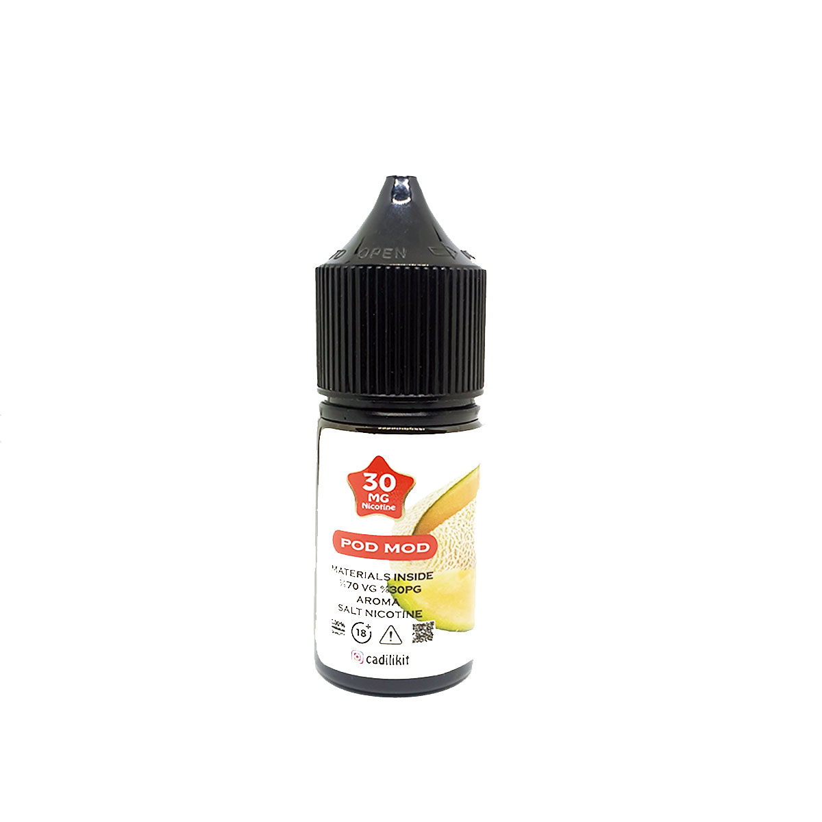 Vape Salt Musk Melon 30ml - Salt Likit - Görsel 2