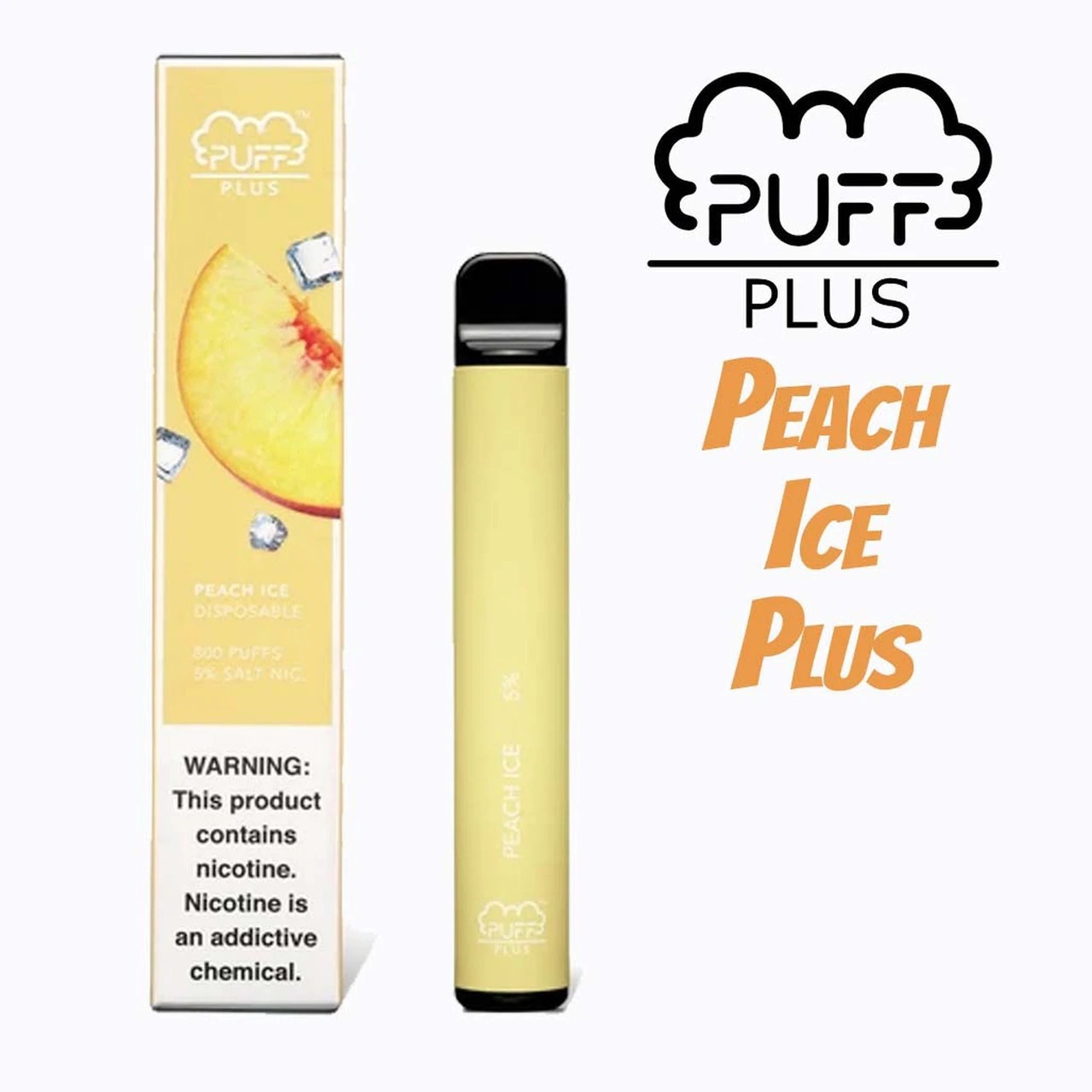 PUFF PLUS PEACH ICE - Görsel 4