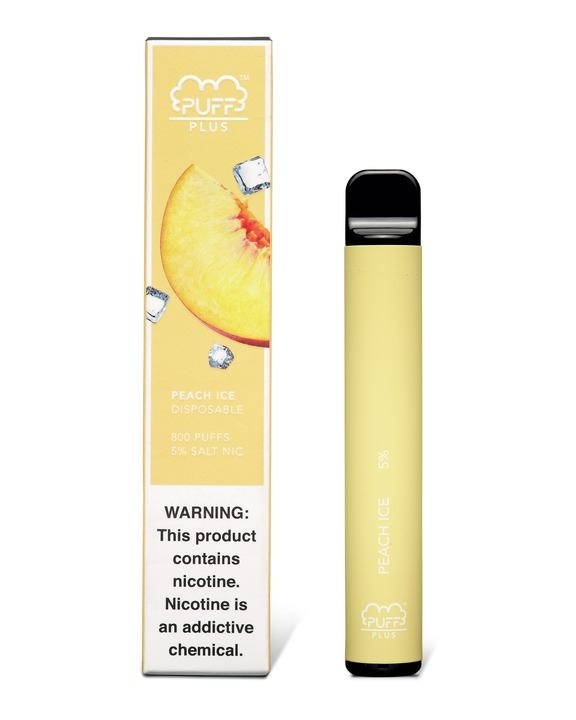 PUFF PLUS PEACH ICE