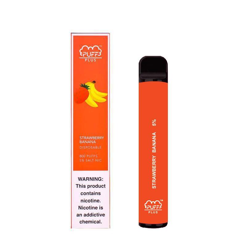 PUFF PLUS STRAWBERRY BANANA