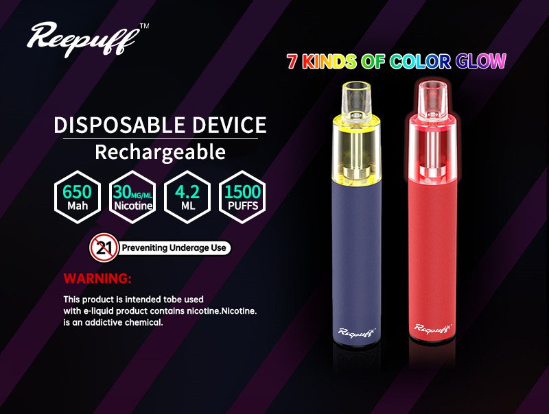 Reepuff Glow Tek Kullanımlık Pod Cihazı - Görsel 2