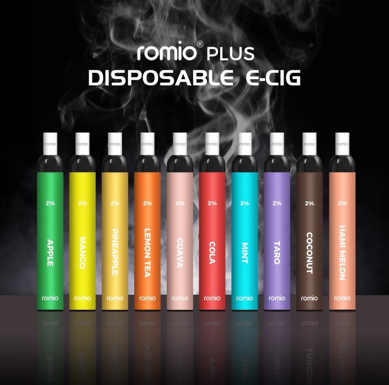 Romio Plus Tek Kullanımlık 3ml 500 puf - Görsel 2