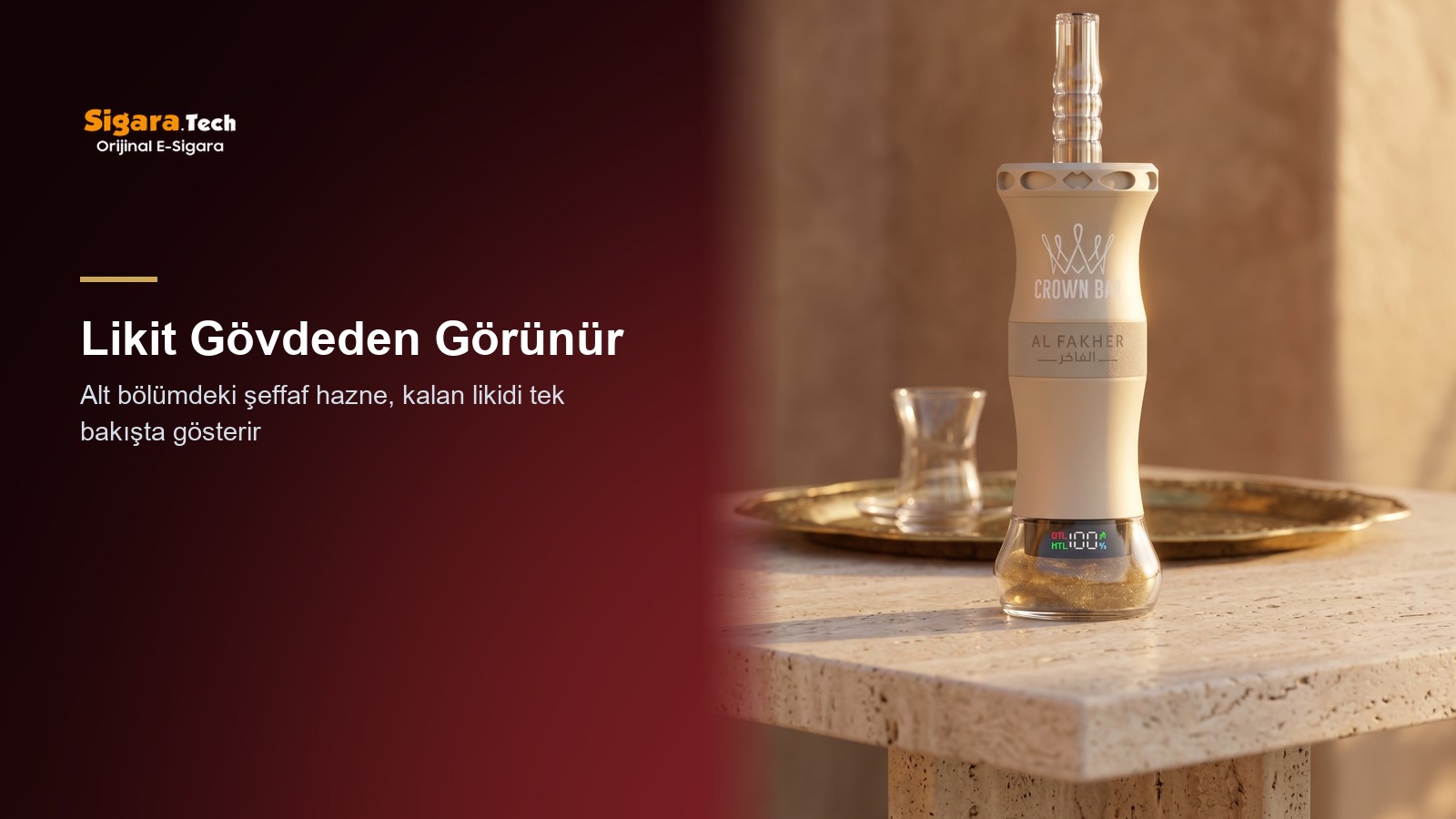 Likit Gövdeden Görünür — Crown Bar Cloud X 60000