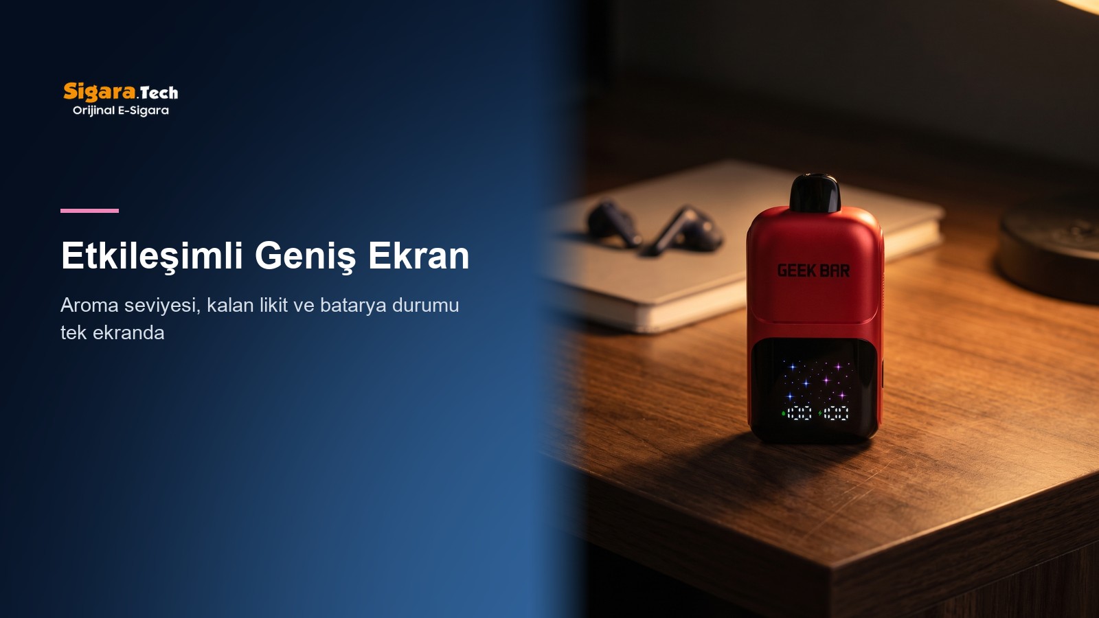 Etkileşimli Geniş Ekran — Geek Bar 2GO 50000