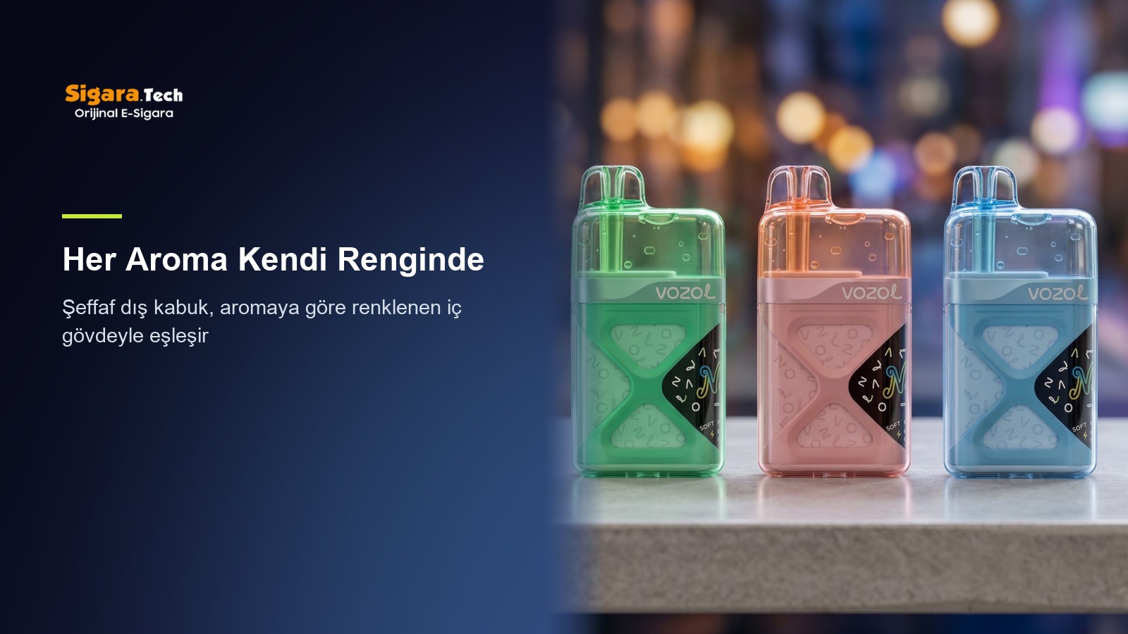 Her Aroma Kendi Renginde — Vozol Neon 60000